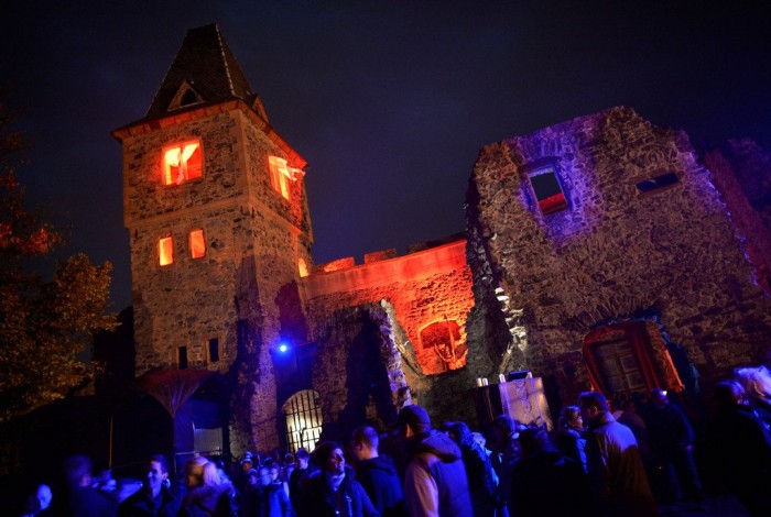 Halloween Celebration in the Castle of Frankenstein