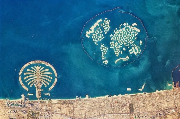 Scaled artificial archipelago &