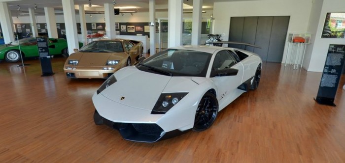 Виртуальное путешествие по музею Lamborghini