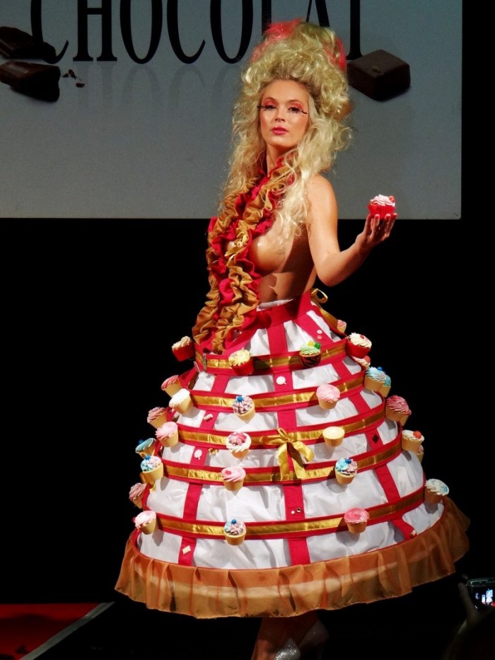 Праздник красоты и сладостей «London Chocolate Fashion show 2013»