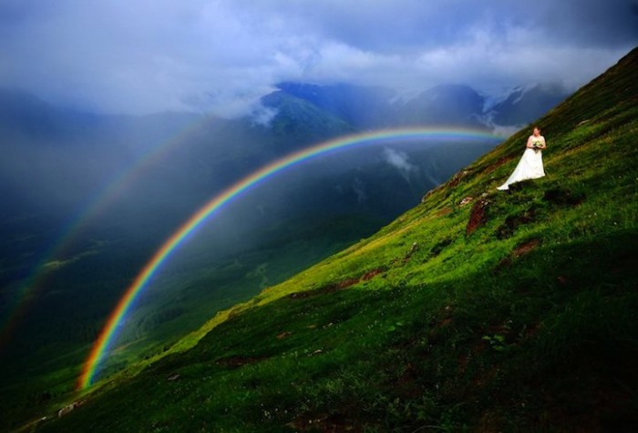 Вдалі фото подвійний веселки з усього світу