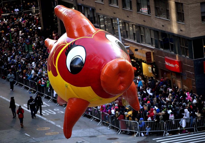 В Нью-Йорке прошел традиционный «Macy's Thanksgiving Day Parade»