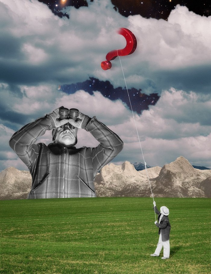 Surrealistic collages by Joseb Elorza