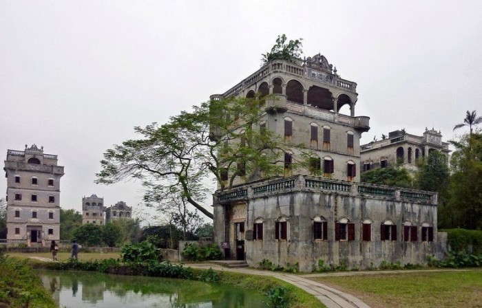 House-towers dyalou in China