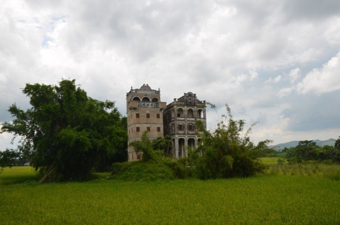 House-towers dyalou in China