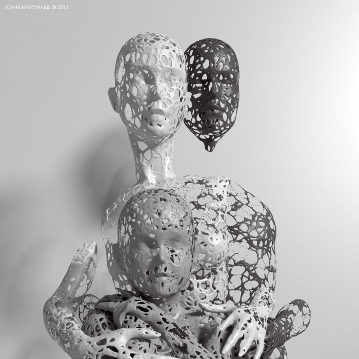 Цифровые скульптуры Адама Мартинакиса (Adam Martinakis)