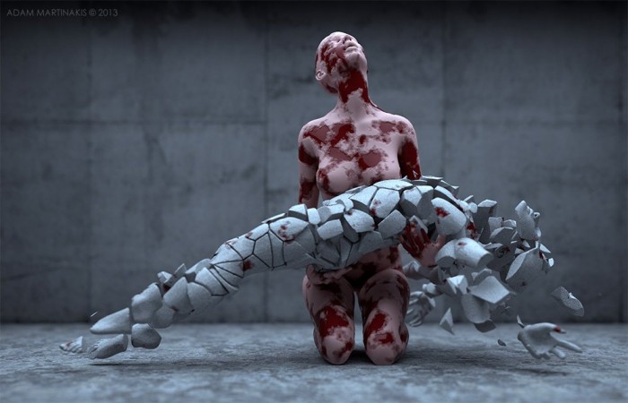 Цифровые скульптуры Адама Мартинакиса (Adam Martinakis)