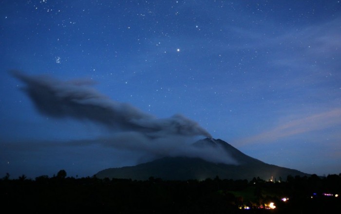 Volcanic eruptions: Sinabung VS Etna