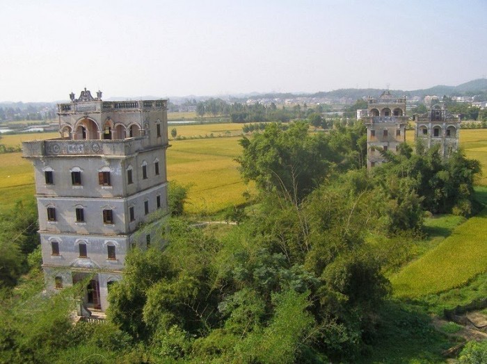 House-towers dyalou in China