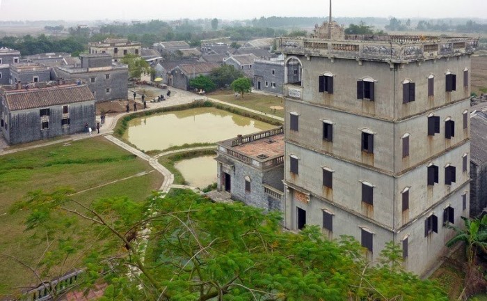 House-towers dyalou in China