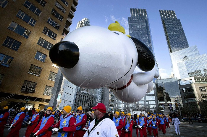 В Нью-Йорке прошел традиционный «Macy's Thanksgiving Day Parade»