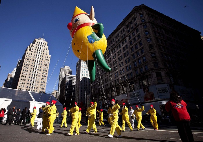 В Нью-Йорке прошел традиционный «Macy's Thanksgiving Day Parade»