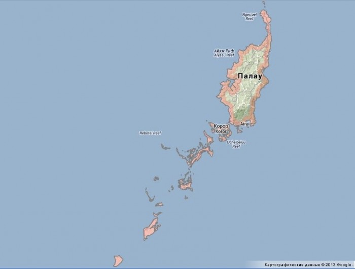 Palau & ndash; country of countless islands