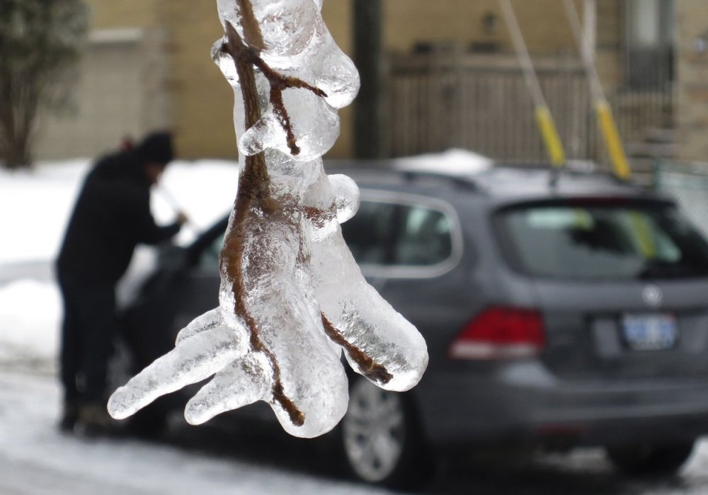 Icy Christmas in Canada