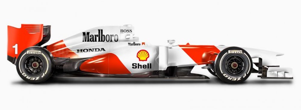 Fitting livery of the Formula-1 cars