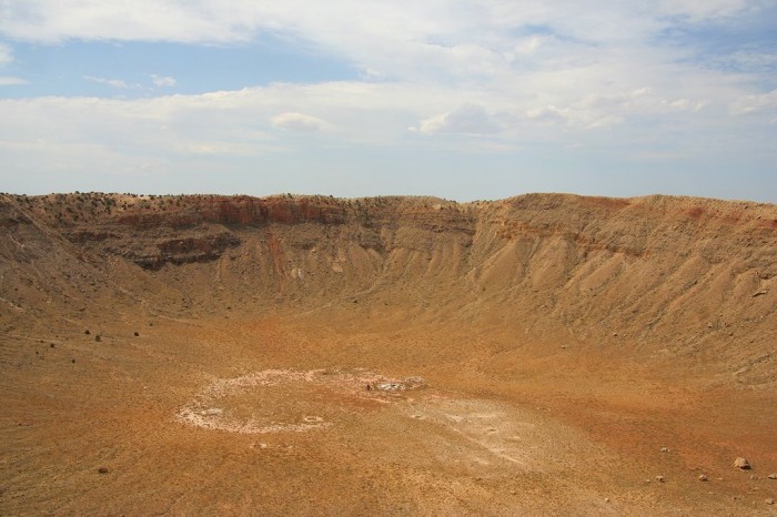 The Barringer Crater is the world's largest meteorite crater