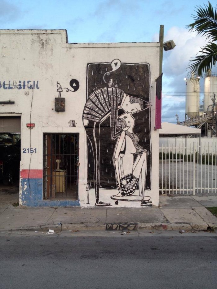 Street art filled with love of Alex Senna