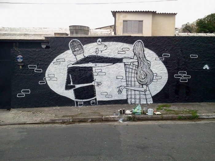 Street art, filled with love Alex Senna (Alex Senna)