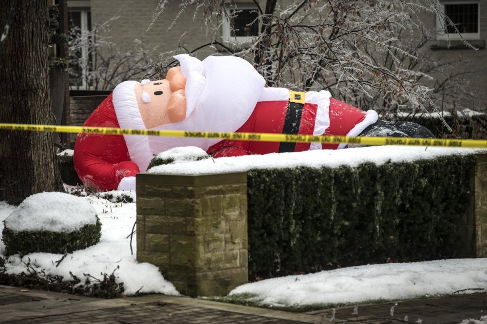 Icy Christmas in Canada