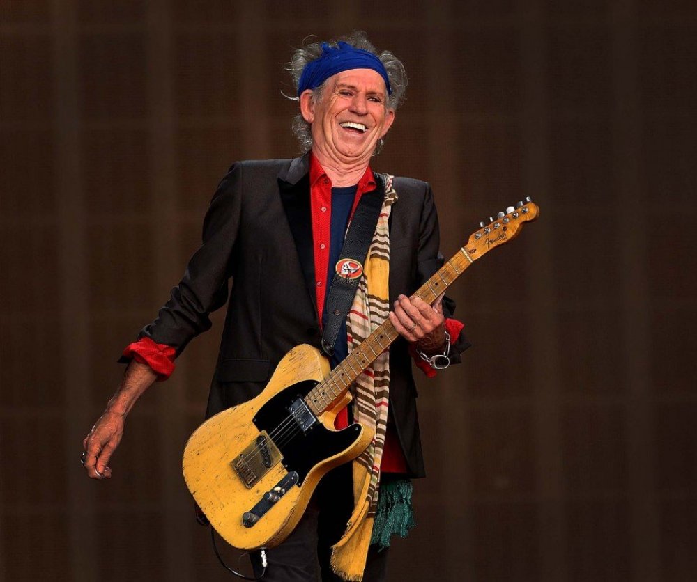Keith Richards turned 70