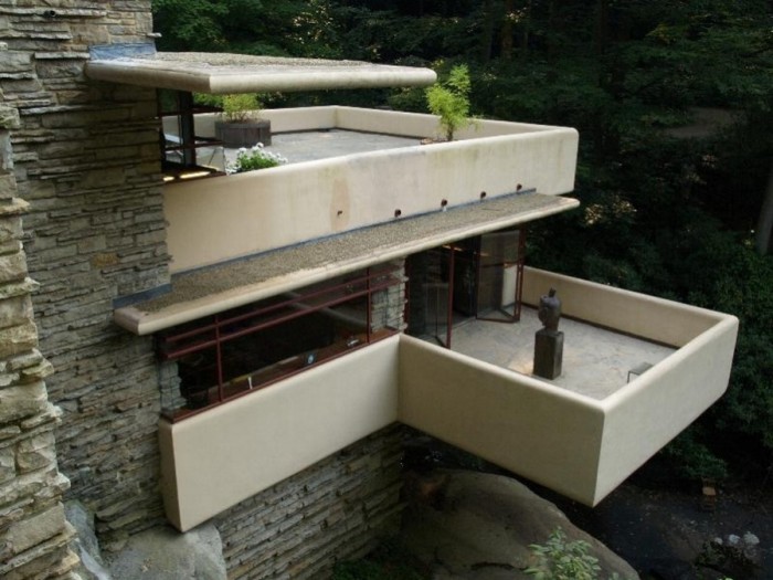 Project House on the Waterfall & (Fallingwater)