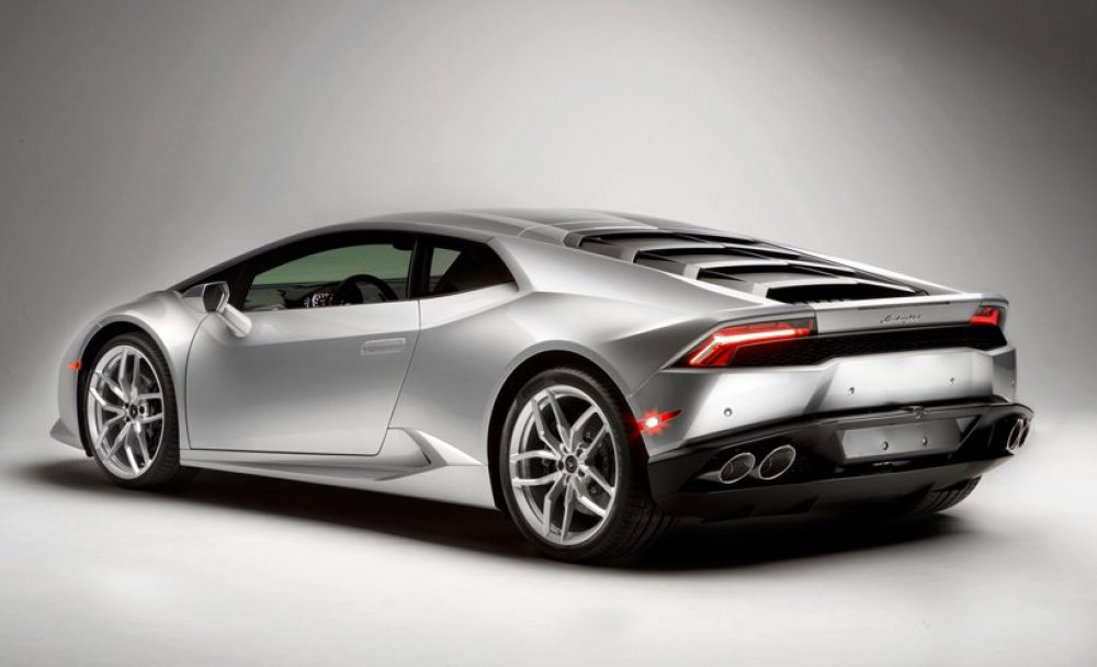 Super car Lamborghini Huracan LP 610-4 & follower of the traditions