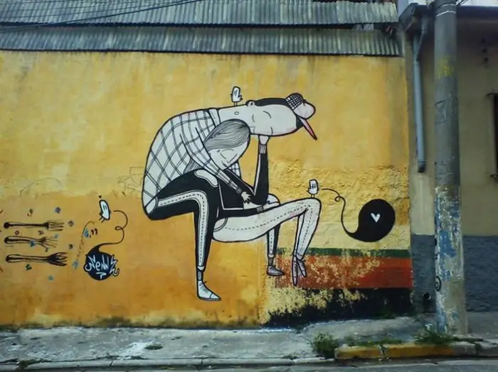 Стрит-арт, наполненный любовью Алекса Сенны (Alex Senna)
