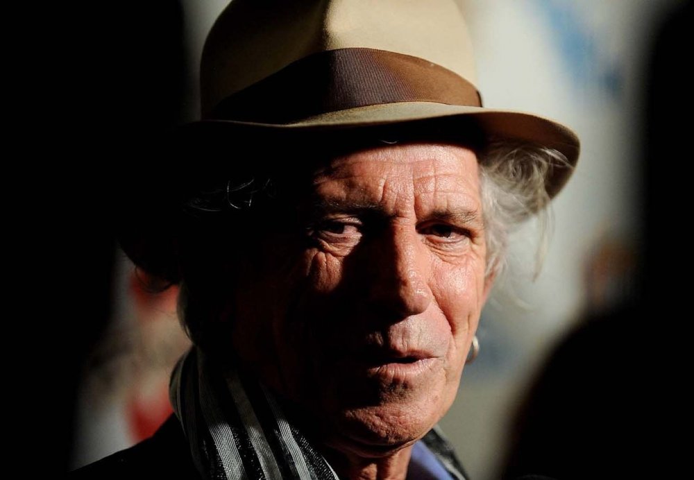 Keith Richards turned 70