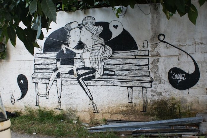 Street art filled with the love of Alex Sen Alex Senna