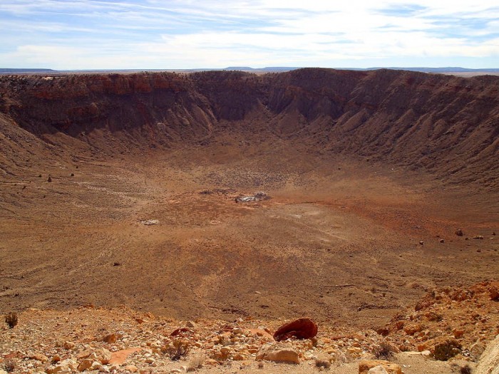 Кратер Беррінгера - найбільший в світі метеоритний кратер