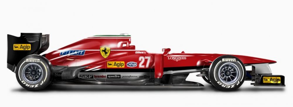 Fitting livery of the Formula-1 cars