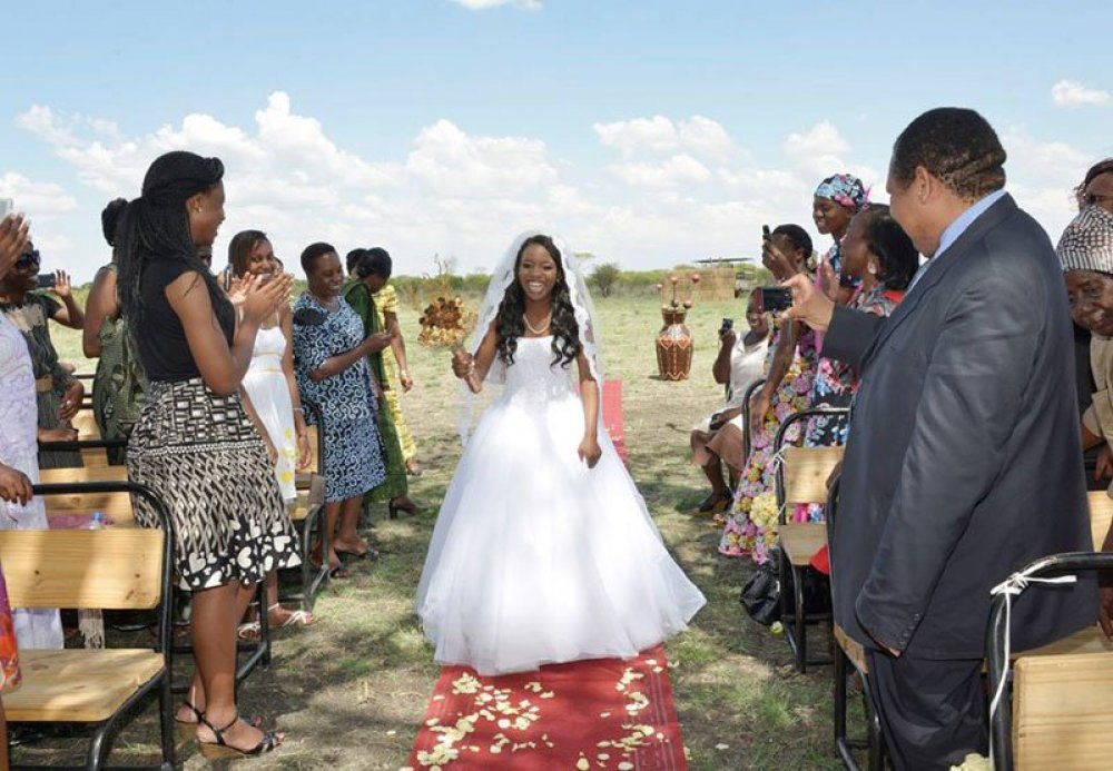 Safari-wedding in Zimbabwe