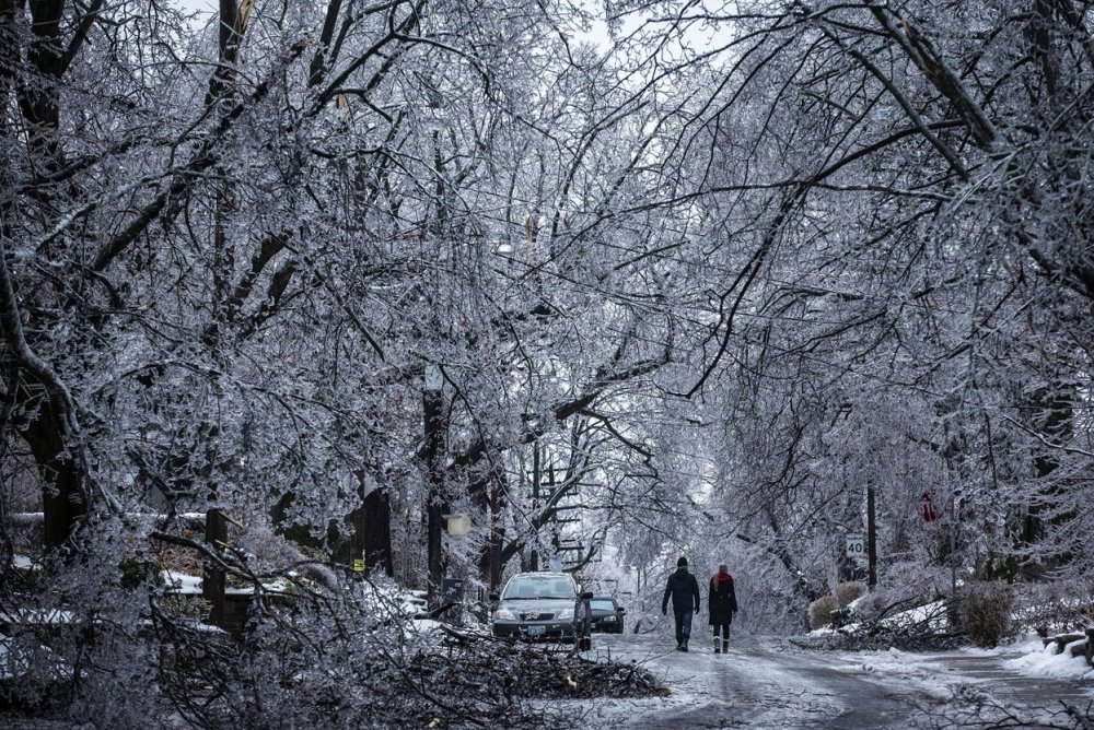 Ice Christmas in Canada