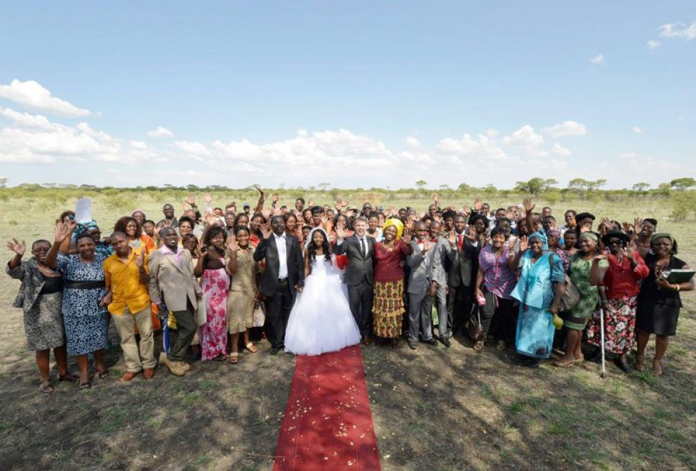 Сафари-свадьба в Зимбабве