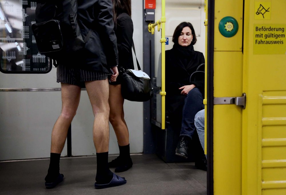 & laquo; Without pants in the Metro 2014 & raquo;