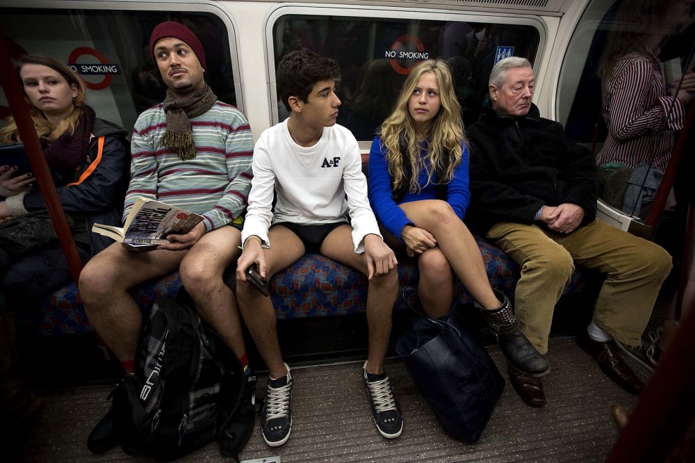 & laquo; Without pants in the Metro 2014 & raquo;