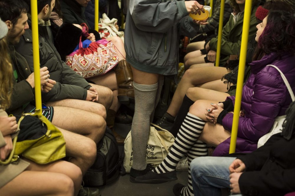 & laquo; Without pants in the Metro 2014 & raquo;