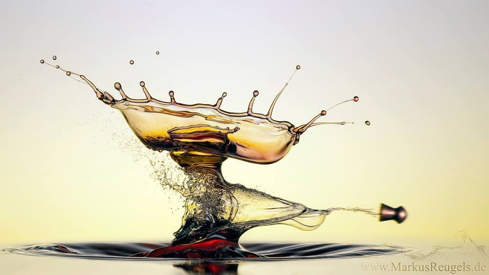 The invisible beauty of high-speed photography of drops