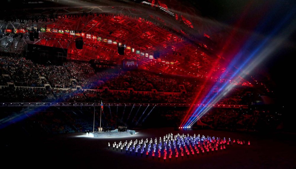 The Winter Olympics of 2014 officially opened in Sochi