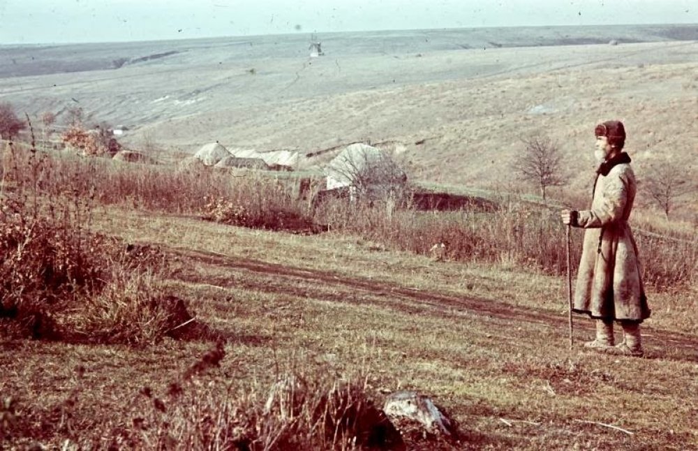 Color photos of Ukraine in the years 1942-43