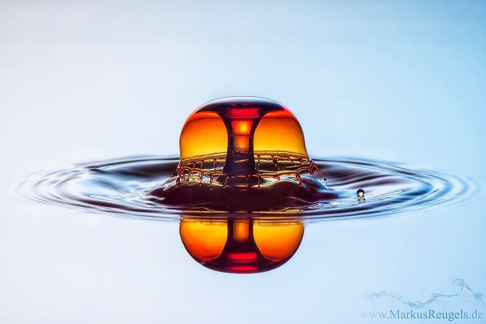 The invisible beauty of high-speed photography of drops
