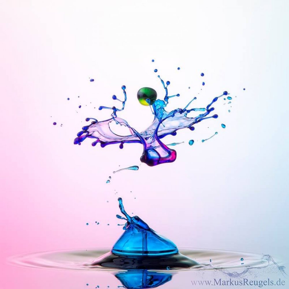 The invisible beauty of high-speed photography of drops