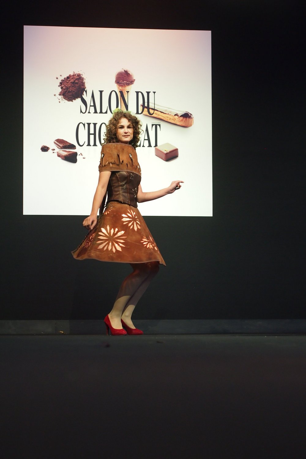 Шоколадная мода «Salon du Chocolat» в Брюсселе