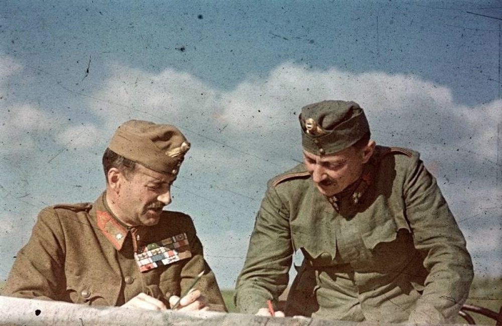 Color photos of Ukraine in the years 1942-43