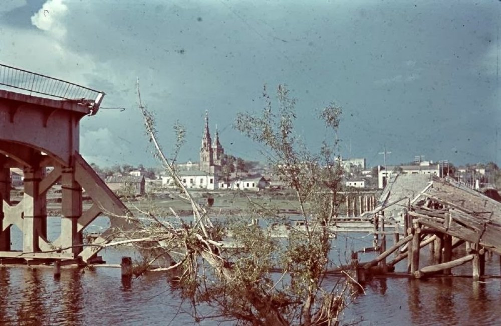 Color photos of Ukraine in the years 1942-43