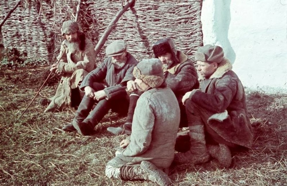 Color photos of Ukraine in the years 1942-43