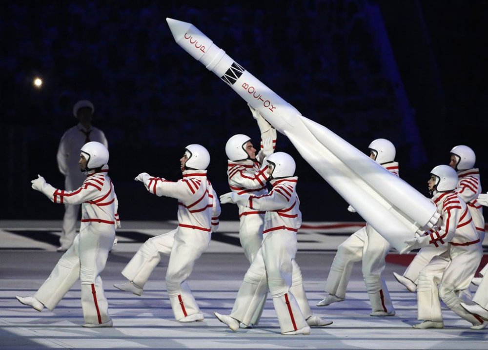 The Winter Olympics of 2014 officially opened in Sochi