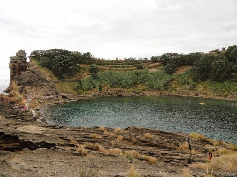 The unique island of Vila Franca do Campo