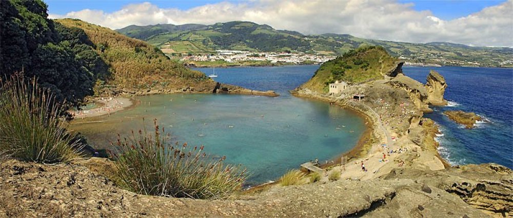 The unique island of Vila Franca do Campo