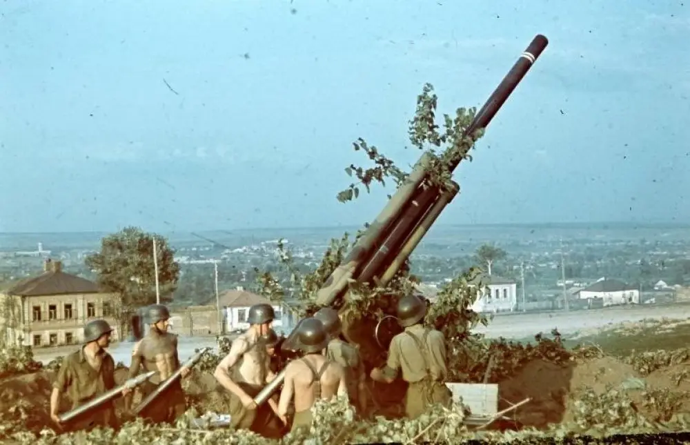 Цветные фотографии Украины 1942-43-х годов